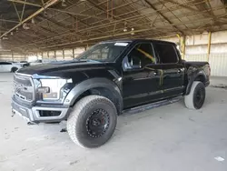 Ford salvage cars for sale: 2017 Ford F150 Raptor