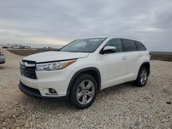 Toyota salvage cars for sale: 2015 Toyota Highlander Limited