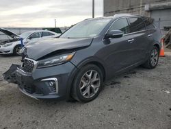 Salvage cars for sale at Fredericksburg, VA auction: 2019 KIA Sorento SX