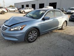 Salvage cars for sale at Jacksonville, FL auction: 2012 Honda Accord EXL