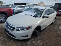 Salvage cars for sale at Brighton, CO auction: 2010 Ford Taurus SEL