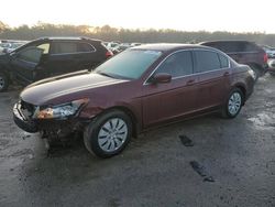 Salvage cars for sale at Harleyville, SC auction: 2009 Honda Accord LX