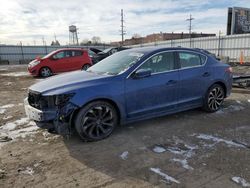 Salvage cars for sale at Chicago Heights, IL auction: 2016 Acura ILX Premium