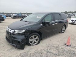 Salvage cars for sale at Houston, TX auction: 2019 Honda Odyssey EXL