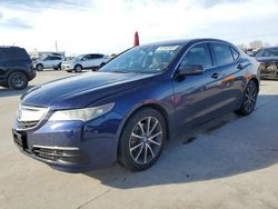 Salvage cars for sale at Grand Prairie, TX auction: 2016 Acura TLX