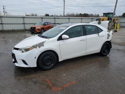 Salvage cars for sale at Montgomery, AL auction: 2014 Toyota Corolla L