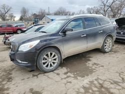 Salvage cars for sale at Wichita, KS auction: 2014 Buick Enclave