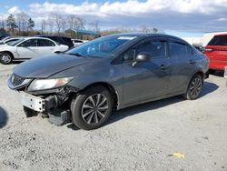 Salvage Cars with No Bids Yet For Sale at auction: 2013 Honda Civic LX