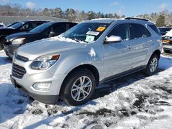 Chevrolet salvage cars for sale: 2016 Chevrolet Equinox LT