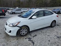 Salvage cars for sale at Gainesville, GA auction: 2012 Hyundai Accent GLS