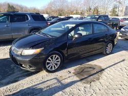 Honda salvage cars for sale: 2012 Honda Civic EX