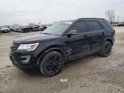 Ford Explorer salvage cars for sale: 2017 Ford Explorer XLT