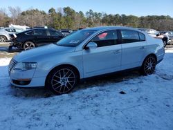 Salvage cars for sale at Seaford, DE auction: 2006 Volkswagen Passat 3.6L 4MOTION Luxury