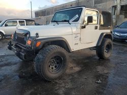 Salvage cars for sale at Fredericksburg, VA auction: 1997 Jeep Wrangler / TJ Sport