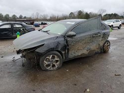 Salvage cars for sale at Florence, MS auction: 2020 KIA Forte FE