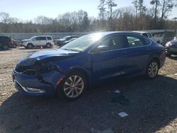 Salvage cars for sale from Copart Augusta, GA: 2015 Chrysler 200 C