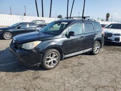 Salvage cars for sale at Van Nuys, CA auction: 2015 Subaru Forester 2.5I Touring