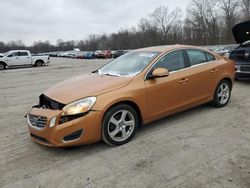 Salvage cars for sale at Ellwood City, PA auction: 2012 Volvo S60 T5