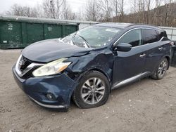 Salvage cars for sale at Hurricane, WV auction: 2016 Nissan Murano S