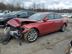 Salvage cars for sale from Copart Marlboro, NY: 2015 Audi A6 Premium Plus