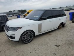 Salvage cars for sale at Harleyville, SC auction: 2022 Land Rover Range Rover Westminster Edition