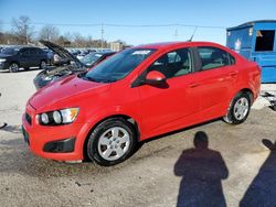 Chevrolet salvage cars for sale: 2013 Chevrolet Sonic LS