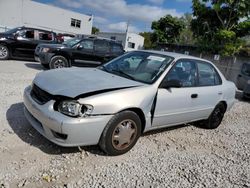 Vehiculos salvage en venta de Copart Opa Locka, FL: 2001 Toyota Corolla CE