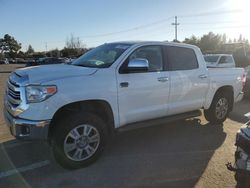 Toyota Tundra salvage cars for sale: 2016 Toyota Tundra Crewmax 1794