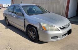 Honda salvage cars for sale: 2007 Honda Accord SE