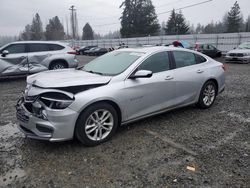 Vehiculos salvage en venta de Copart Graham, WA: 2017 Chevrolet Malibu LT