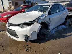 Salvage cars for sale from Copart Pekin, IL: 2014 Toyota Corolla ECO