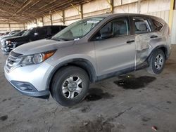 Salvage cars for sale at Phoenix, AZ auction: 2012 Honda CR-V LX