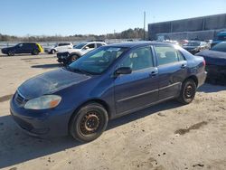 Salvage cars for sale at Fredericksburg, VA auction: 2007 Toyota Corolla CE