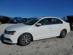 Salvage cars for sale at West Warren, MA auction: 2017 Volkswagen Jetta SE