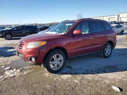 Salvage cars for sale from Copart Kansas City, KS: 2011 Hyundai Santa FE Limited