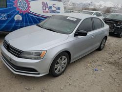 Salvage cars for sale at auction: 2015 Volkswagen Jetta Base