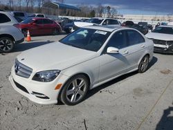 Salvage cars for sale at Spartanburg, SC auction: 2011 Mercedes-Benz C300