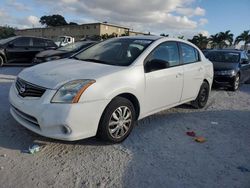 Salvage cars for sale at auction: 2012 Nissan Sentra 2.0