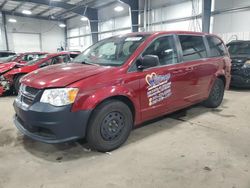 Salvage cars for sale at Ham Lake, MN auction: 2014 Dodge Grand Caravan SE