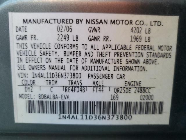 2006 Nissan Altima S