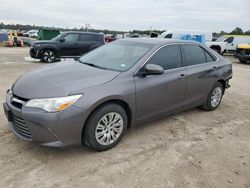 Vehiculos salvage en venta de Copart Houston, TX: 2017 Toyota Camry LE