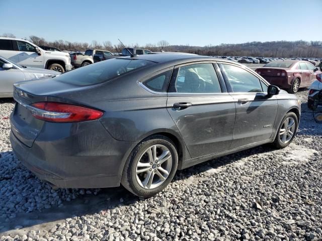 2018 Ford Fusion SE Hybrid