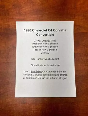 1990 Chevrolet Corvette