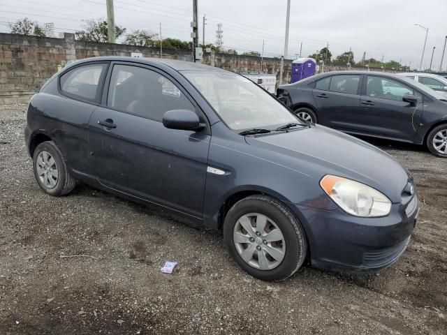 2010 Hyundai Accent Blue