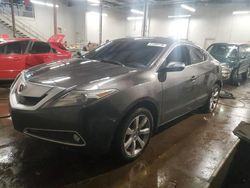 Salvage cars for sale at New Britain, CT auction: 2010 Acura ZDX Advance