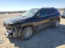 Salvage cars for sale at San Antonio, TX auction: 2016 Jeep Cherokee Limited