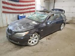 Salvage cars for sale from Copart Lyman, ME: 2007 BMW 530 XIT