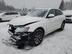 Salvage cars for sale from Copart Ontario Auction, ON: 2011 Audi Q5 Prestige