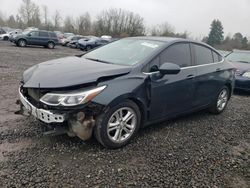 Carros salvage sin ofertas aún a la venta en subasta: 2018 Chevrolet Cruze LT