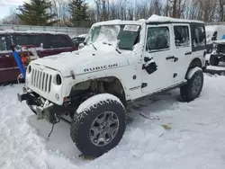 Vehiculos salvage en venta de Copart Davison, MI: 2015 Jeep Wrangler Unlimited Rubicon